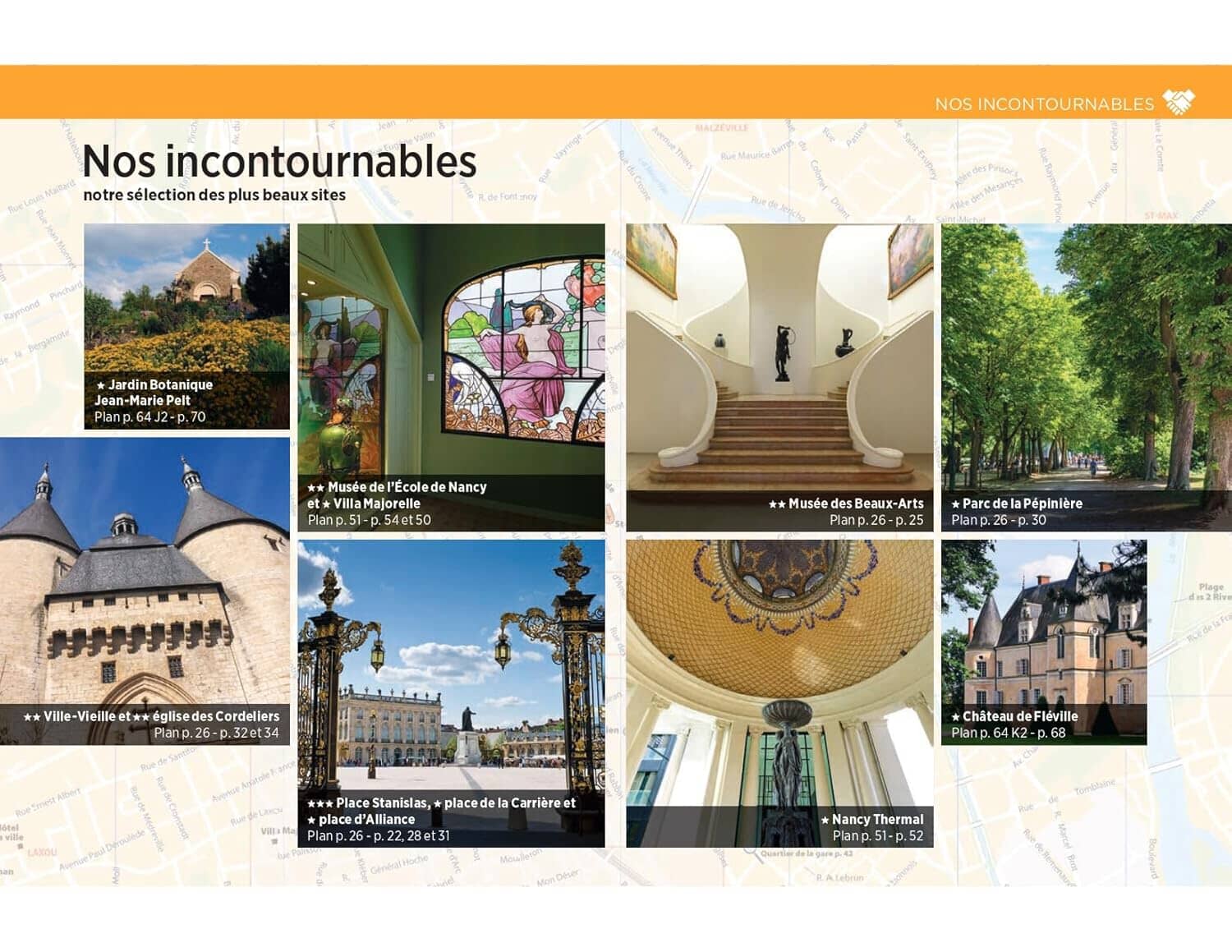 Guide Vert compact - Nancy | Michelin guide de voyage Michelin 