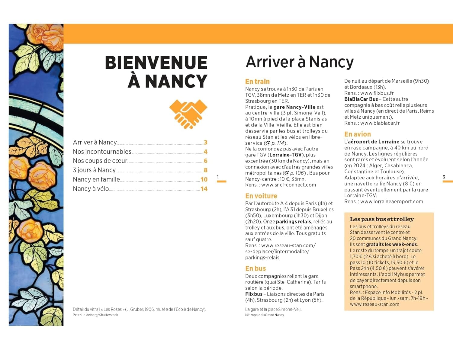 Guide Vert compact - Nancy | Michelin guide de voyage Michelin 
