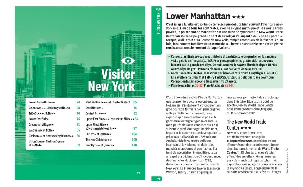 Guide Vert compact - New York + plan 2027 | Michelin guide de voyage Michelin 