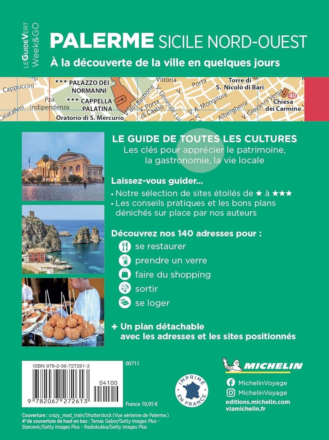 Guide Vert compact - Palerme & Sicile Nord-ouest 2026 | Michelin guide de voyage Michelin 