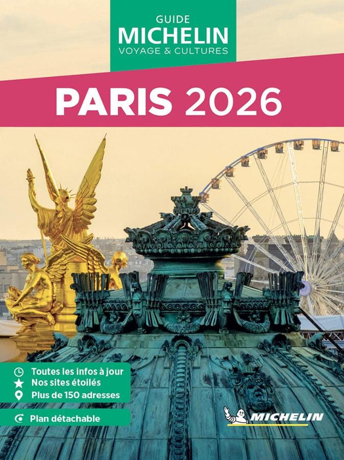 Guide Vert compact - Paris + plan 2026 | Michelin guide de voyage Michelin 