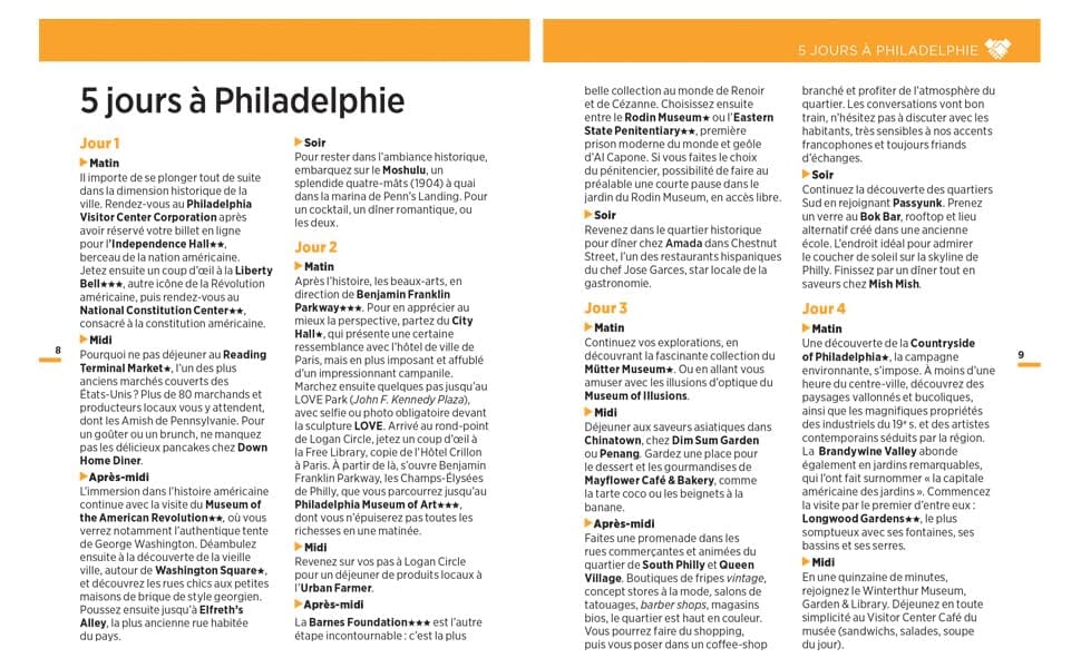 Guide Vert compact - Philadelphie 2026 | Michelin guide de voyage Michelin