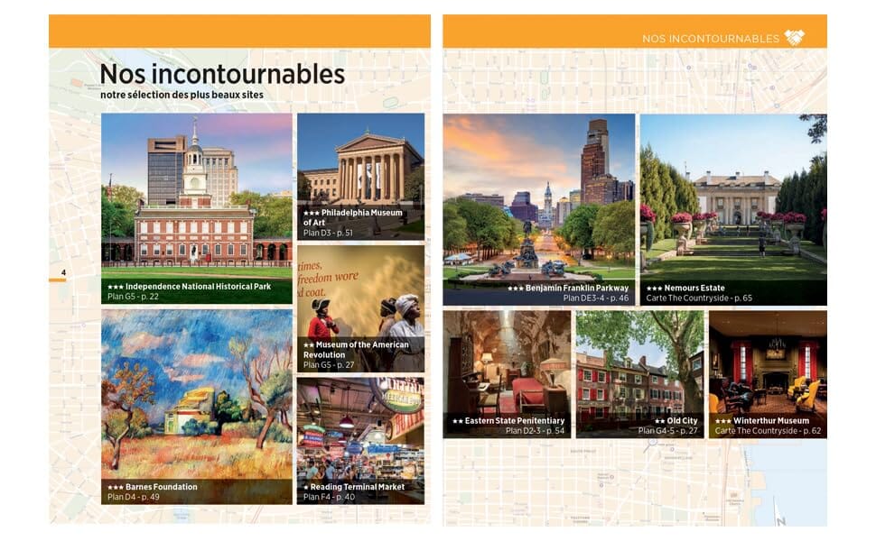 Guide Vert compact - Philadelphie 2026 | Michelin guide de voyage Michelin