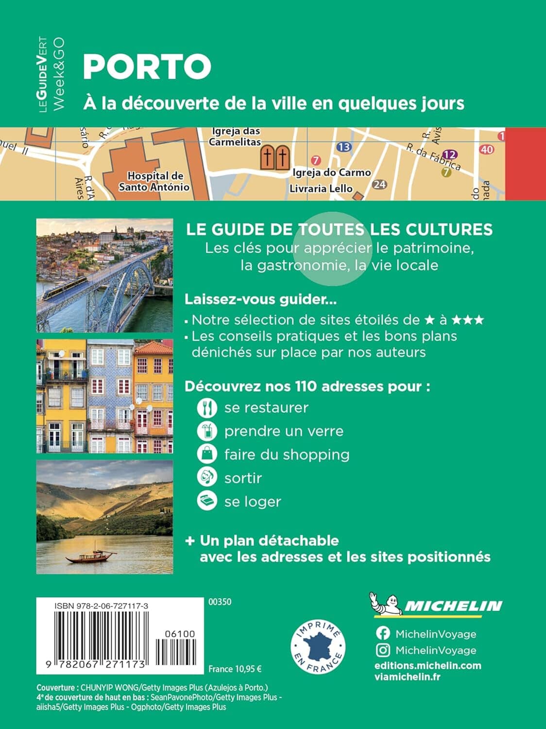 Guide Vert compact - Porto 2026 | Michelin guide de voyage Michelin 