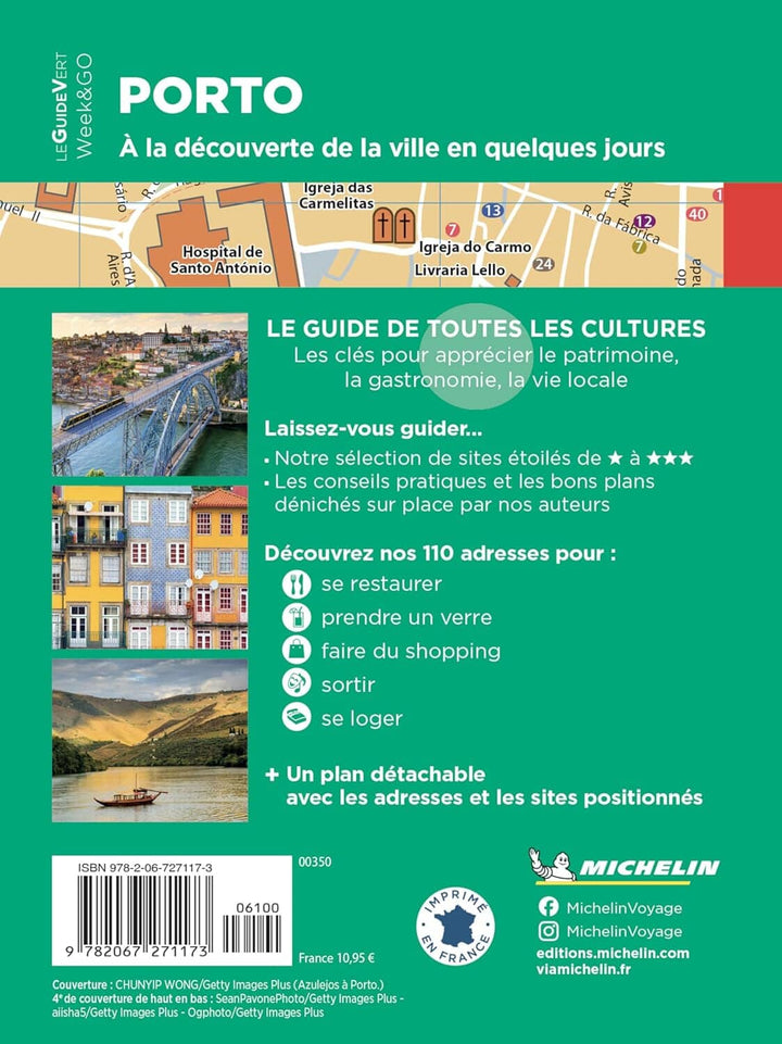 Guide Vert compact - Porto 2026 | Michelin guide de voyage Michelin 