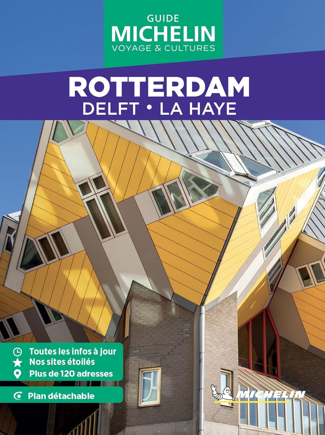 Guide Vert compact - Rotterdam, Delft, La Haye - Édition 2025 | Michelin guide de voyage Michelin 
