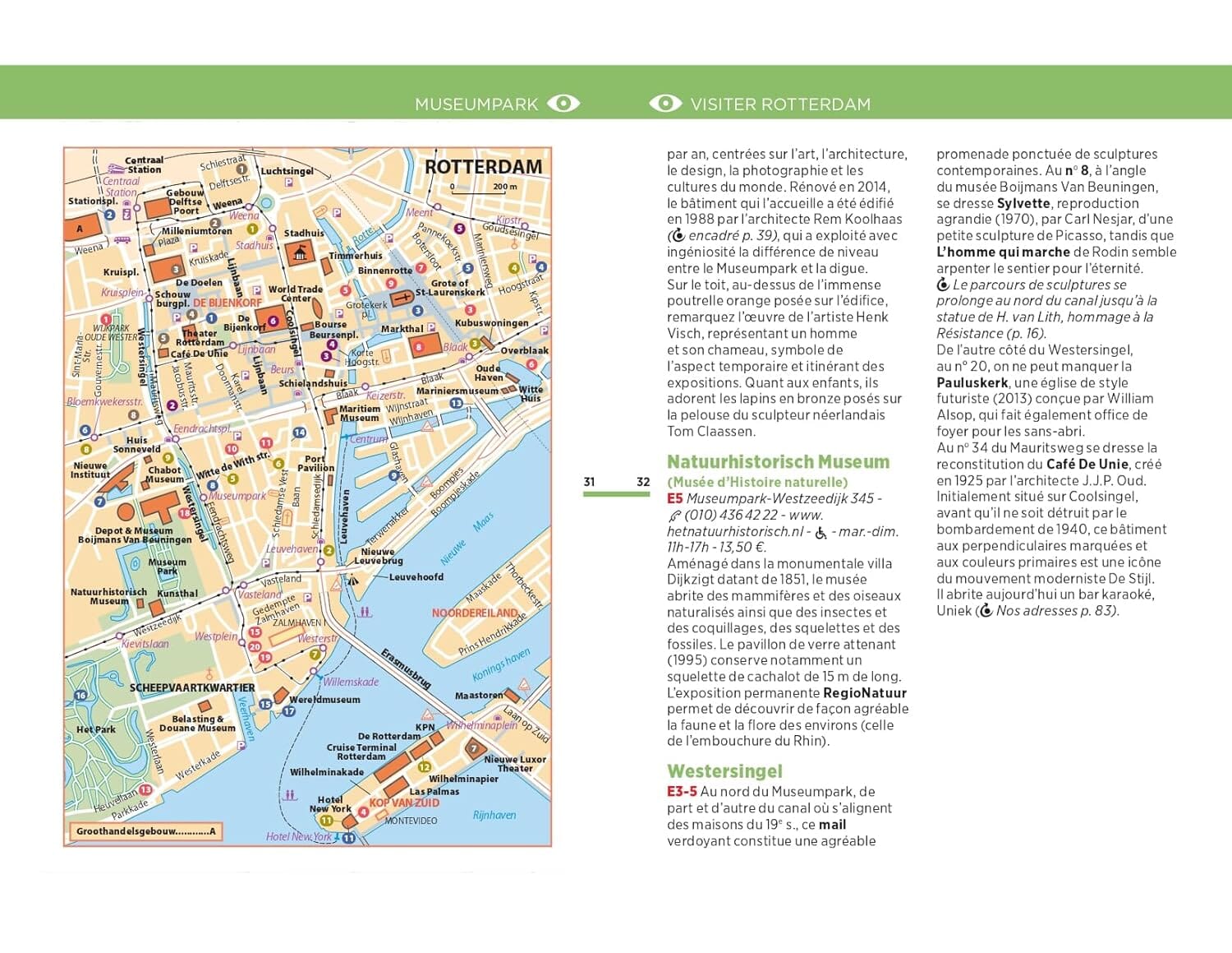 Guide Vert compact - Rotterdam, Delft, La Haye - Édition 2025 | Michelin guide de voyage Michelin 