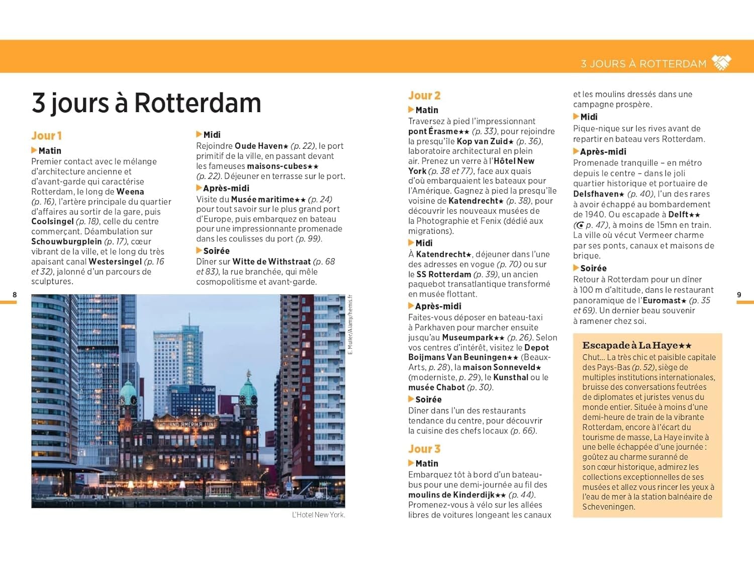 Guide Vert compact - Rotterdam, Delft, La Haye - Édition 2025 | Michelin guide de voyage Michelin 