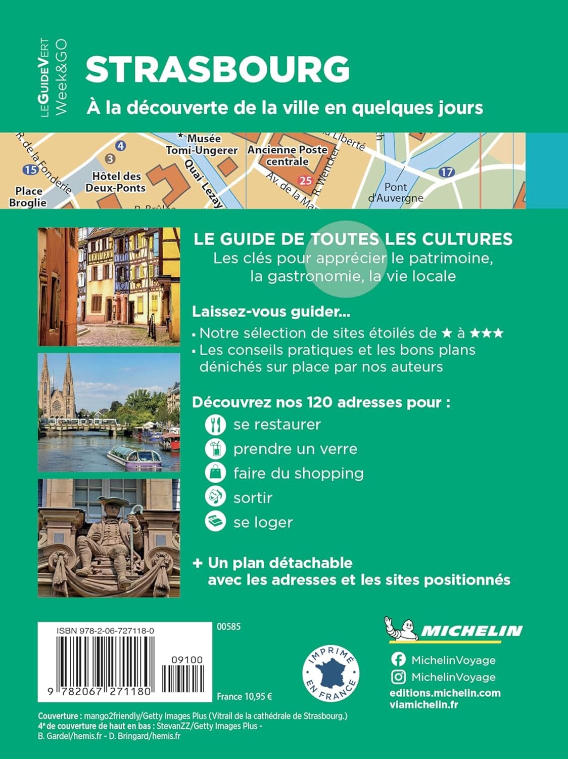 Guide Vert compact - Strasbourg 2026 | Michelin guide de voyage Michelin 