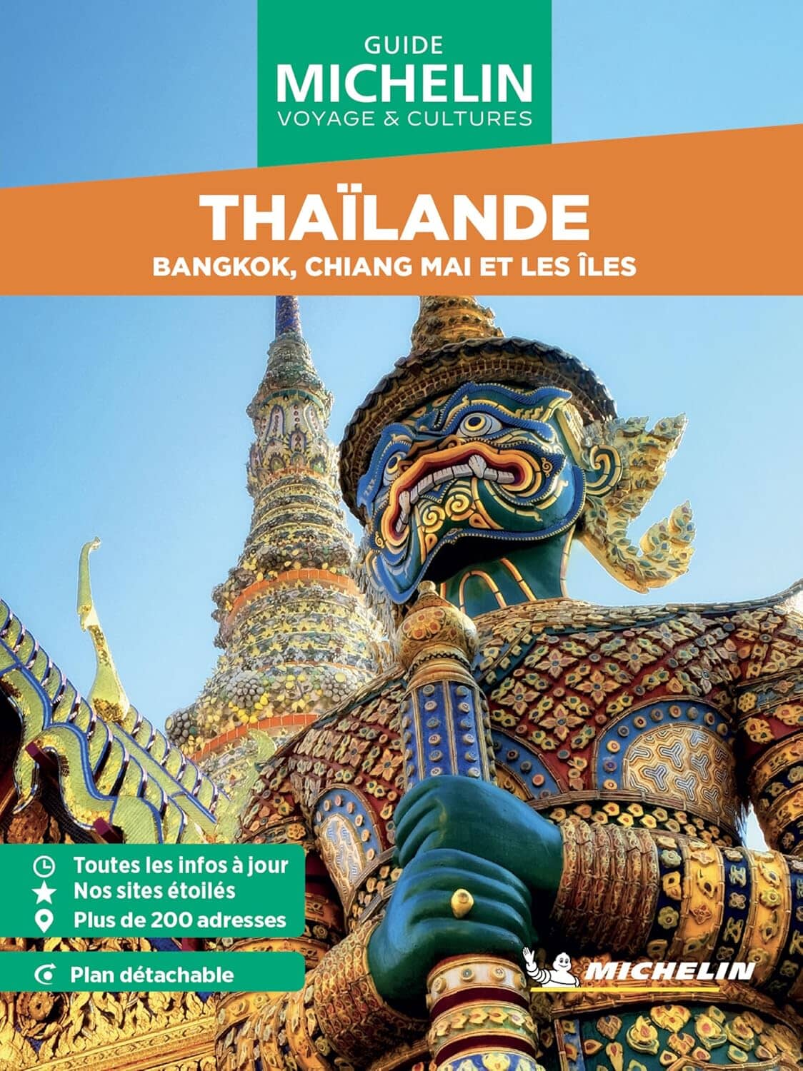 Guide Vert compact - Thaïlande : Bangkok, Chiang Mai et les îles - Édition 2025 | Michelin guide de voyage Michelin 