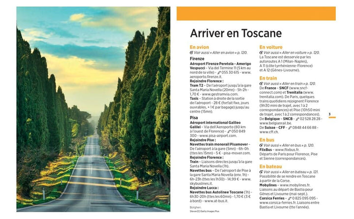 Guide Vert compact - Toscane 2026 | Michelin guide de voyage Michelin