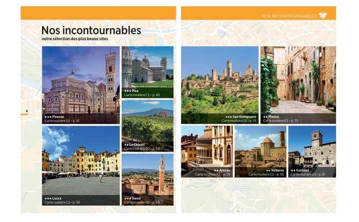 Guide Vert compact - Toscane 2026 | Michelin guide de voyage Michelin