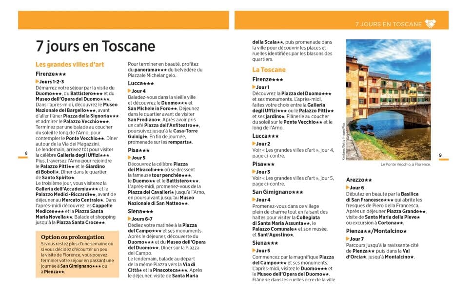 Guide Vert compact - Toscane 2026 | Michelin guide de voyage Michelin