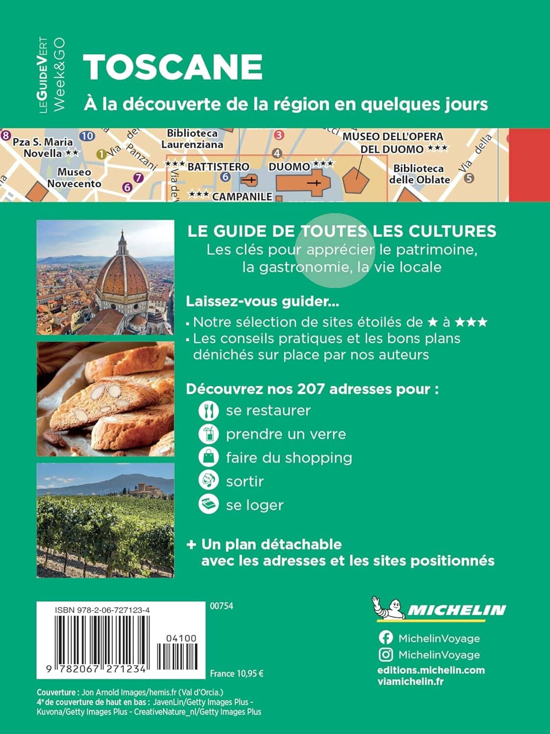 Guide Vert compact - Toscane 2026 | Michelin guide de voyage Michelin
