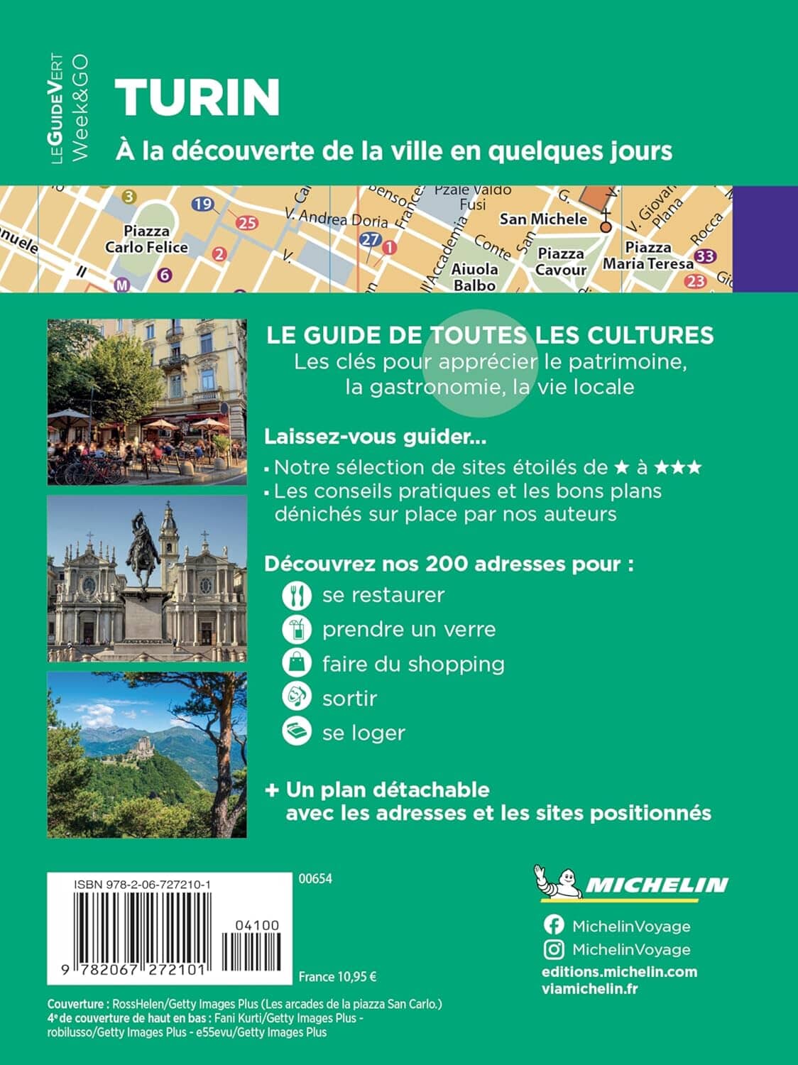 Guide Vert compact - Turin, Langhe, Roero & Monferrato 2026 | Michelin guide de voyage Michelin