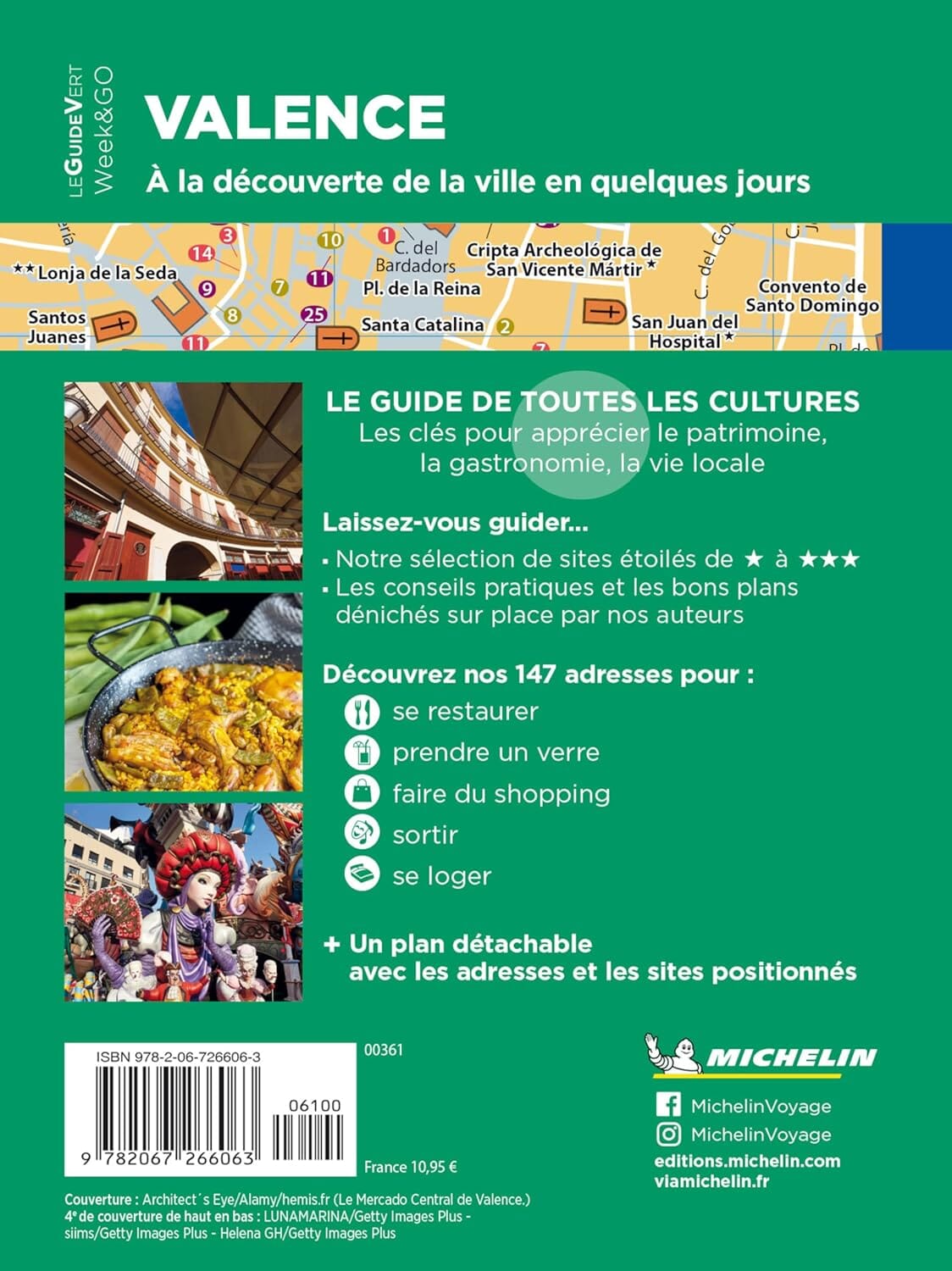 Guide Vert compact - Valence - Édition 2025 | Michelin guide de voyage Michelin 
