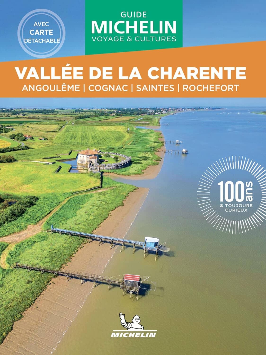 Guide Vert compact - Vallée de la Charente Michelin, Angoulême, Cognac, Saintes, Rochefort 2026 | Michelin guide de voyage Michelin 