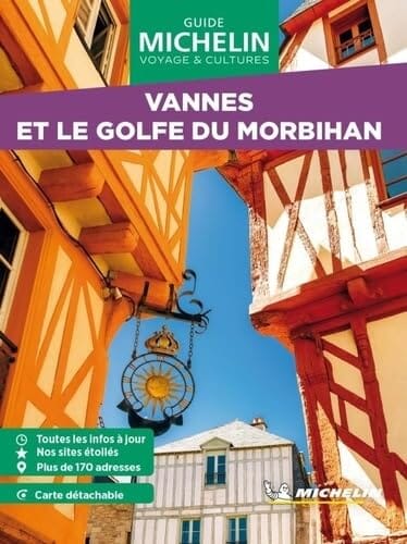 Guide Vert compact - Vannes et le Golfe du Morbihan - Édition 2025 | Michelin guide de voyage Michelin 