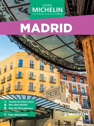 Guide Vert compact - Madrid - Édition 2025 | Michelin guide de voyage Michelin
