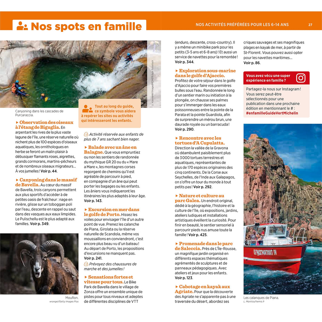 Guide Vert - Corse - Édition 2023 | Michelin guide de voyage Michelin 