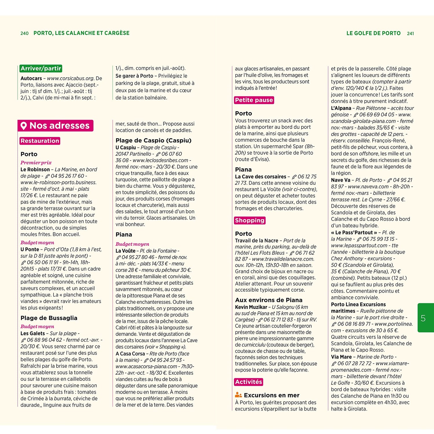 Guide Vert - Corse - Édition 2025 | Michelin guide de voyage Michelin