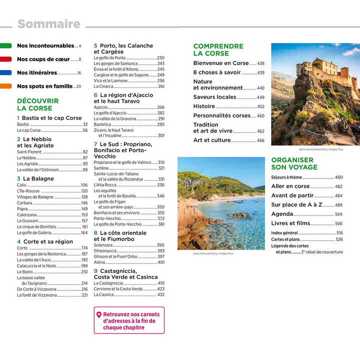 Guide Vert - Corse - Édition 2023 | Michelin guide de voyage Michelin 