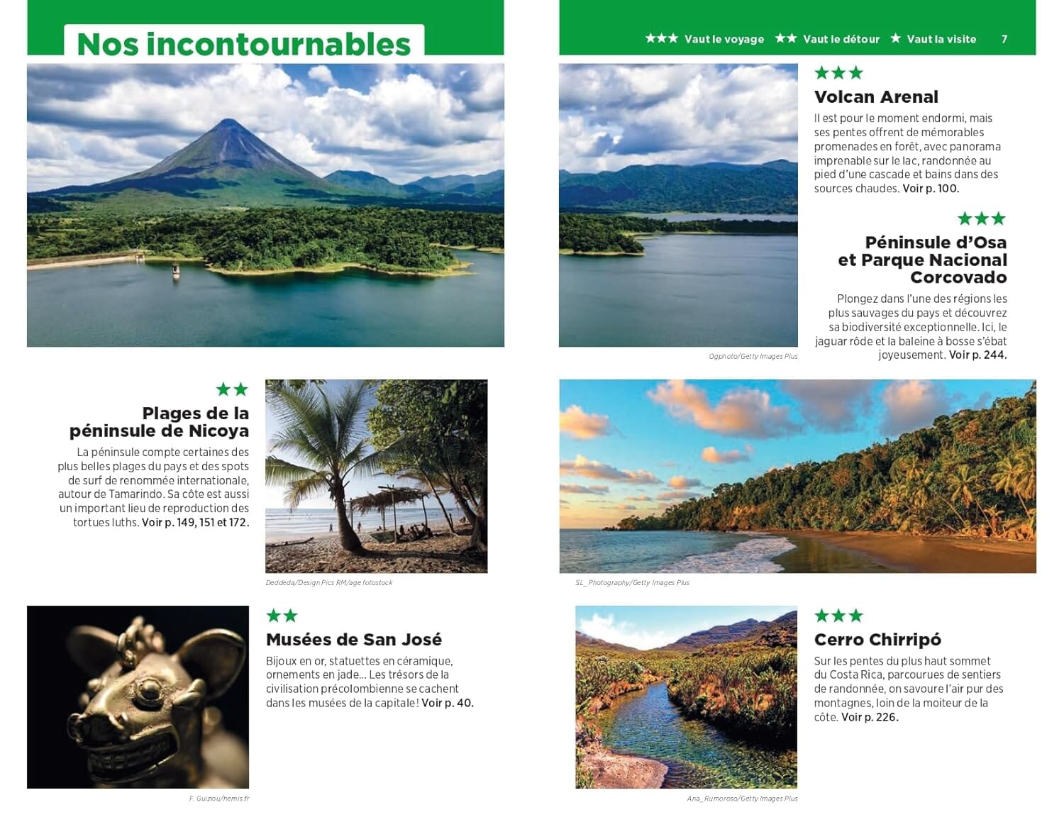 Guide Vert - Costa Rica - Édition 2025 | Michelin guide de voyage Michelin 