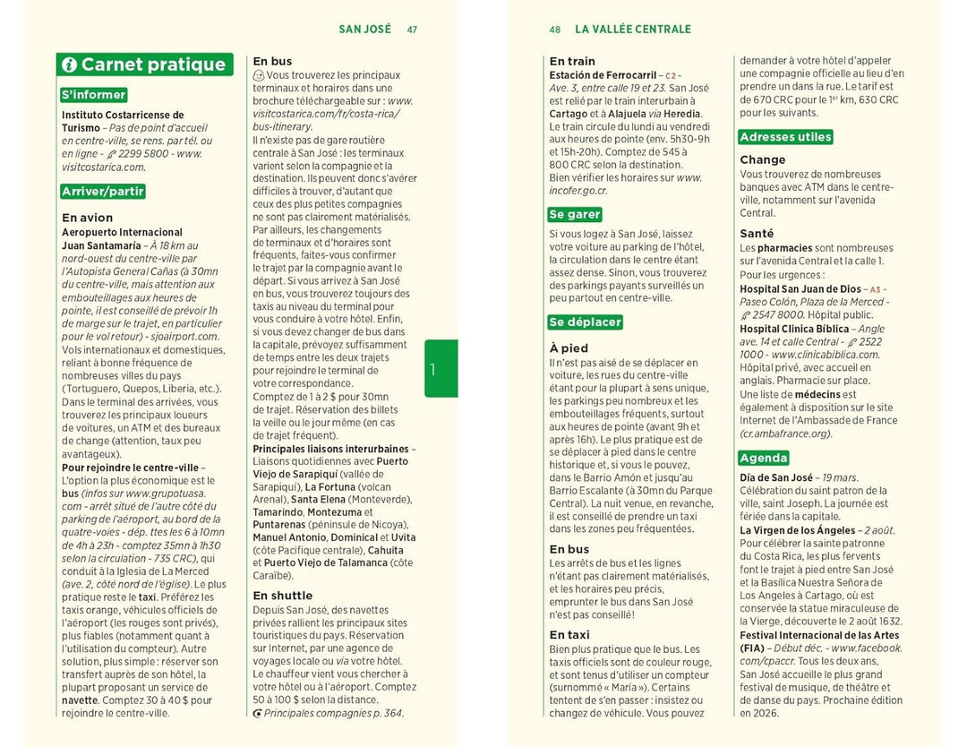 Guide Vert - Costa Rica - Édition 2025 | Michelin guide de voyage Michelin 