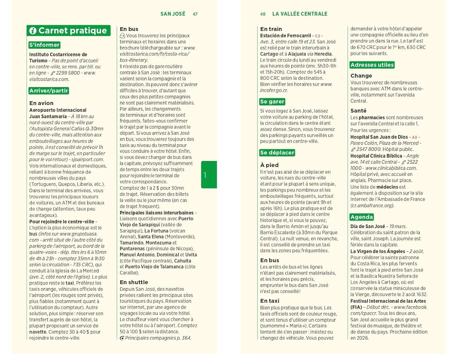 Guide Vert - Costa Rica - Édition 2025 | Michelin guide de voyage Michelin 