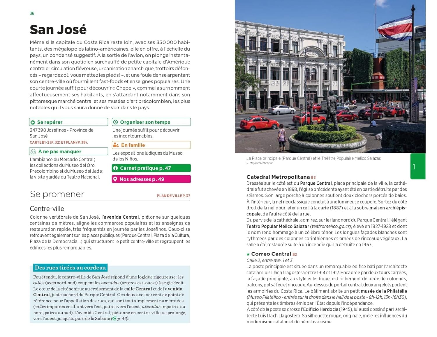 Guide Vert - Costa Rica - Édition 2025 | Michelin guide de voyage Michelin 