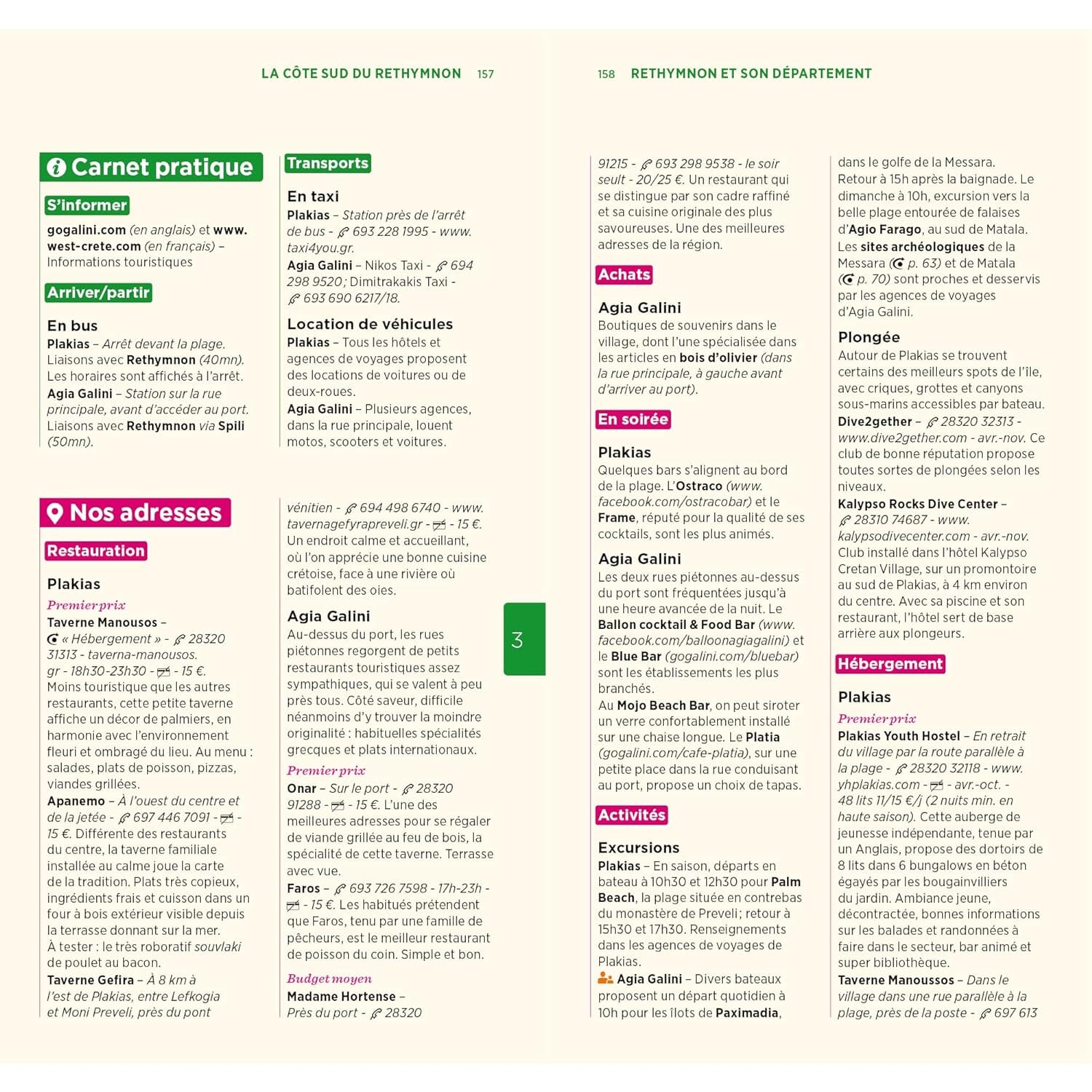 Guide Vert - Crète - Édition 2024 | Michelin guide de voyage Michelin 