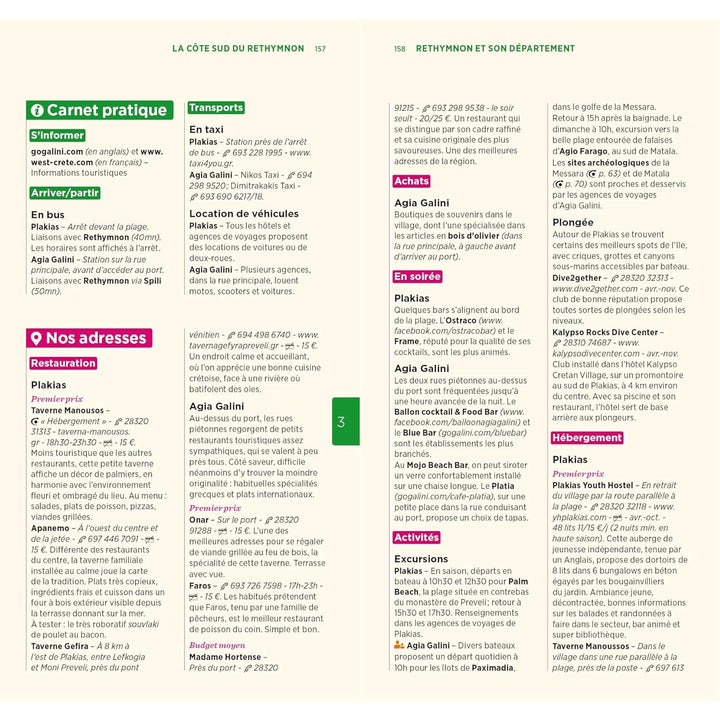 Guide Vert - Crète - Édition 2024 | Michelin guide de voyage Michelin 