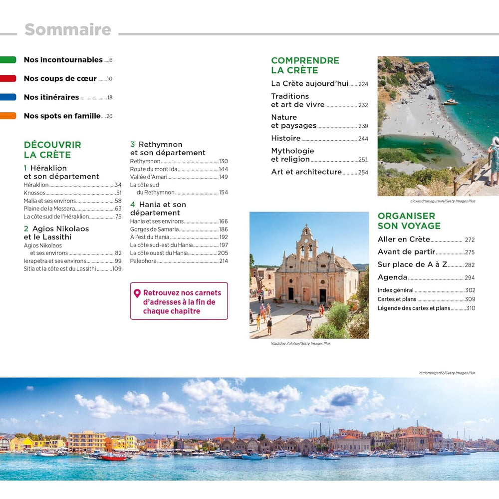 Guide Vert - Crète - Édition 2024 | Michelin guide de voyage Michelin 