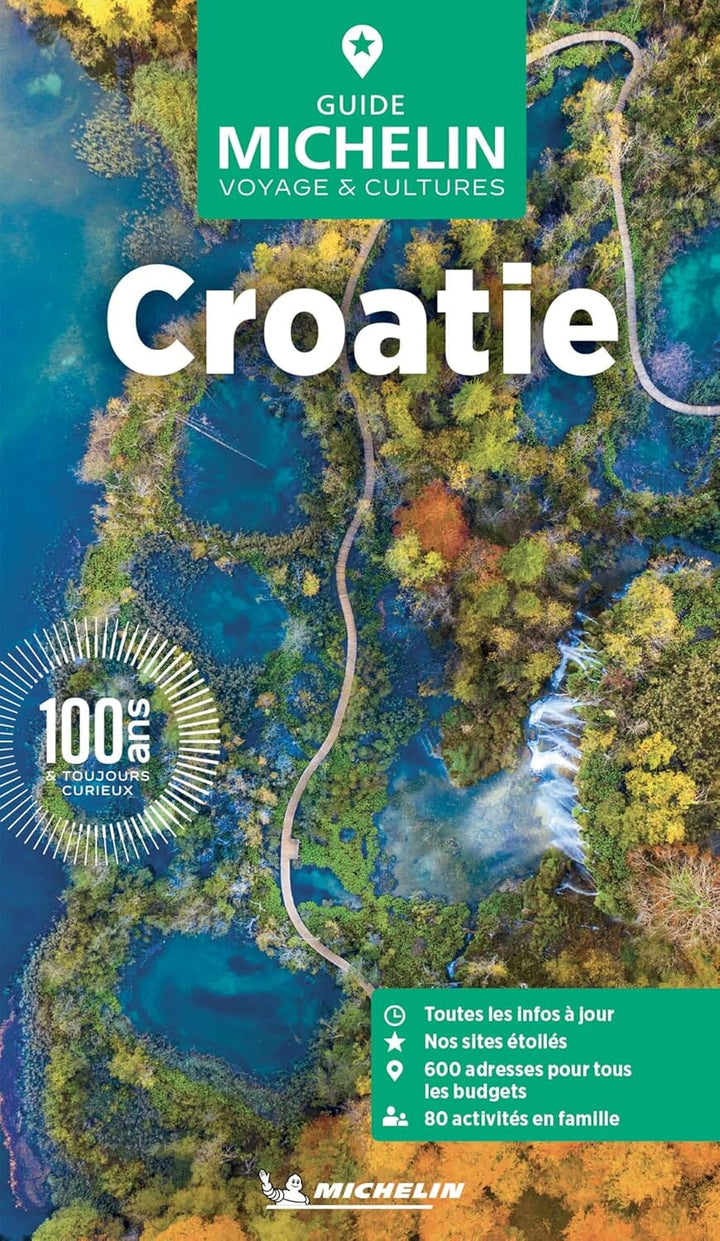 Guide Vert - Croatie 2026 | Michelin guide de voyage Michelin 