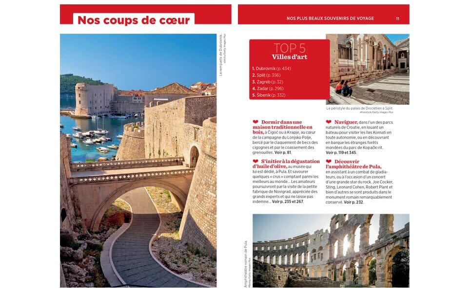 Guide Vert - Croatie 2026 | Michelin guide de voyage Michelin 