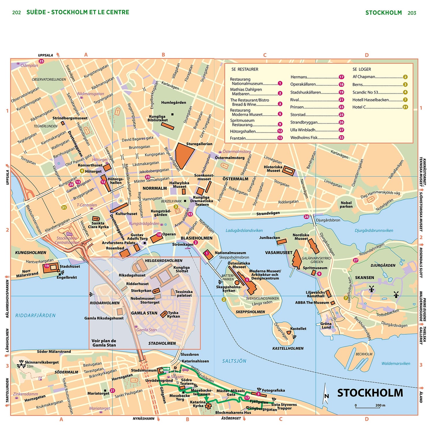 Guide Vert - Suède, Danemark - Édition 2025 | Michelin guide de voyage Michelin