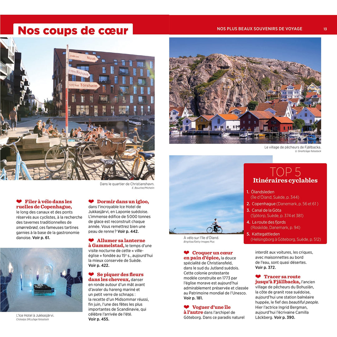 Guide Vert - Danemark, Suède - Édition 2023 | Michelin guide de voyage Michelin 