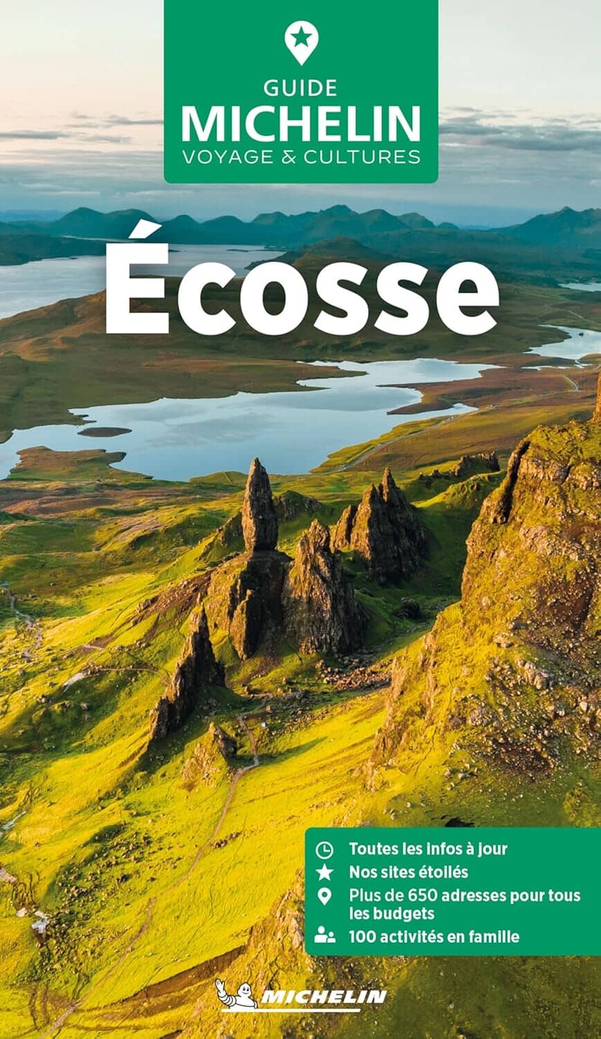 Guide Vert - Ecosse - Édition 2025 | Michelin guide de voyage Michelin 