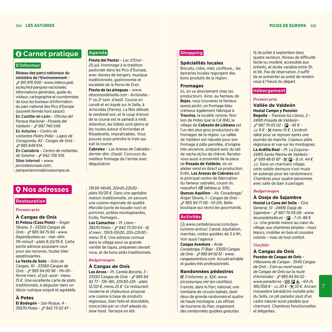 Guide Vert - Espagne Atlantique : Pays Basque, Navarre, Cantabrie, Asturies, Galice, La Rioja - Édition 2023 | Michelin guide de voyage Michelin 