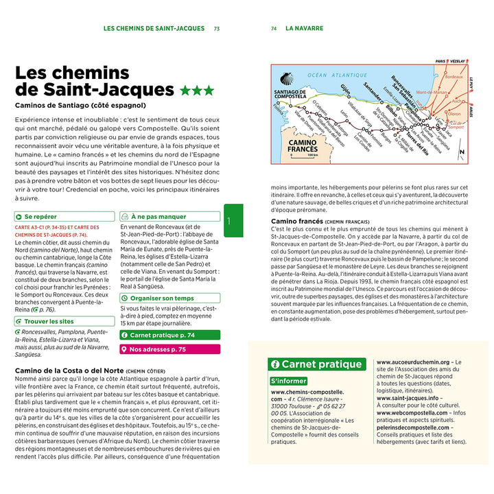 Guide Vert - Espagne Atlantique : Pays Basque, Navarre, Cantabrie, Asturies, Galice, La Rioja - Édition 2023 | Michelin guide de voyage Michelin 