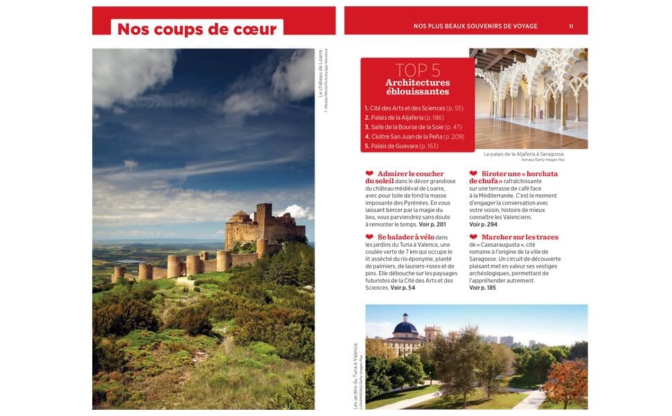 Guide Vert - Espagne Côté Est : Valence, Costa Blanca, Aragon, Saragosse 2026 | Michelin guide de voyage Michelin