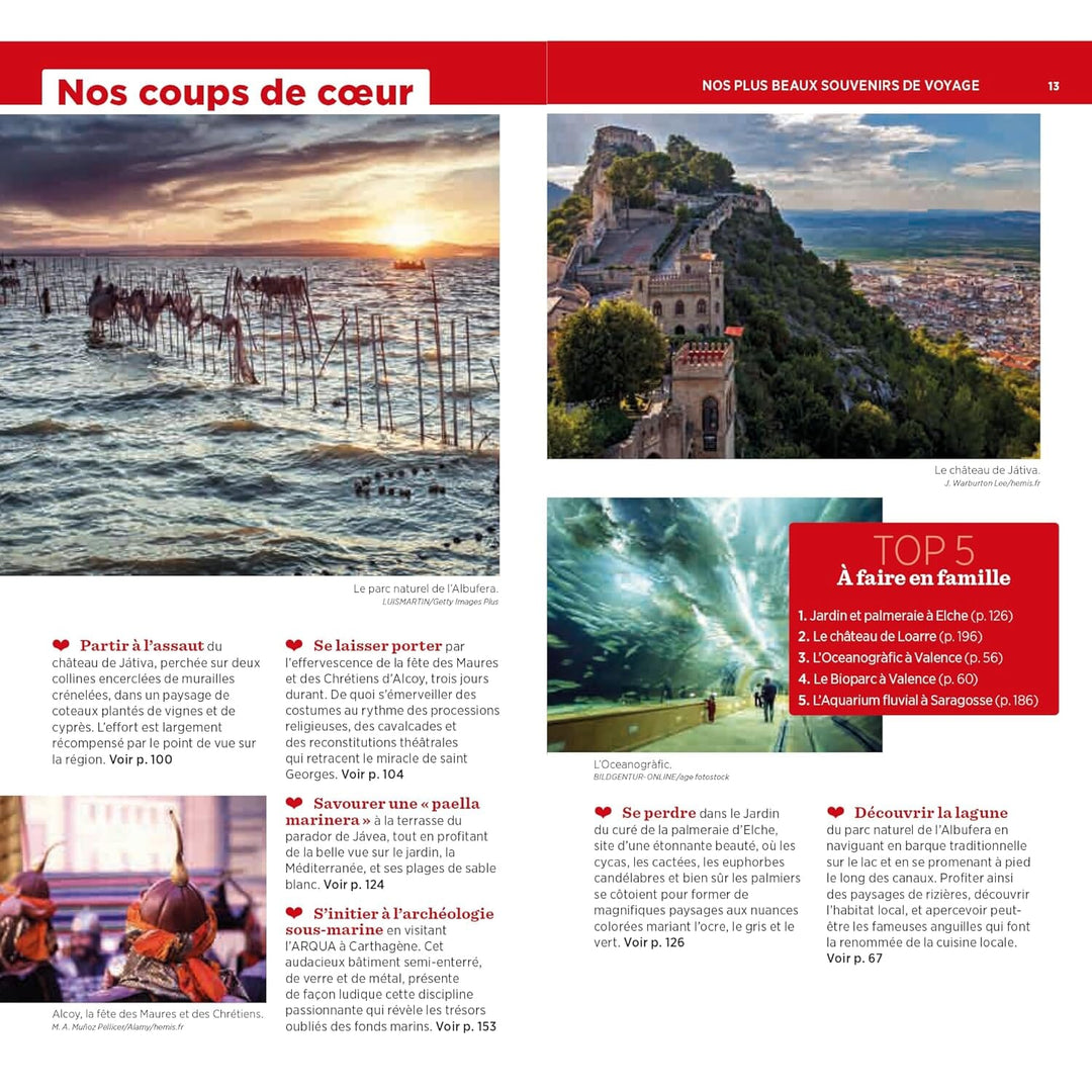 Guide Vert - Espagne Côté Est - Valence, Costa Blanca, Aragon, Saragosse - Édition 2024 | Michelin guide de voyage Michelin 
