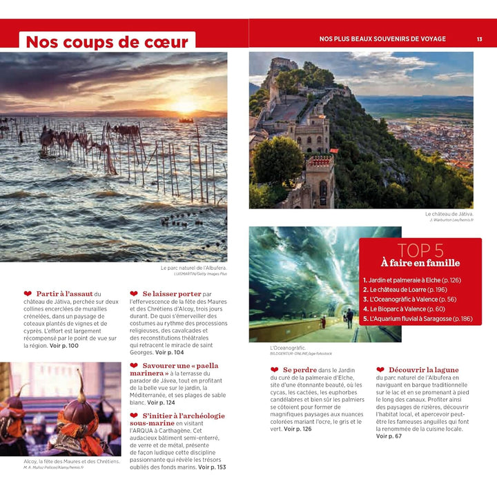 Guide Vert - Espagne Côté Est - Valence, Costa Blanca, Aragon, Saragosse - Édition 2024 | Michelin guide de voyage Michelin 
