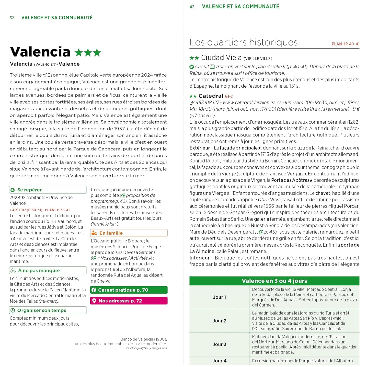 Guide Vert - Espagne Côté Est - Valence, Costa Blanca, Aragon, Saragosse - Édition 2024 | Michelin guide de voyage Michelin 