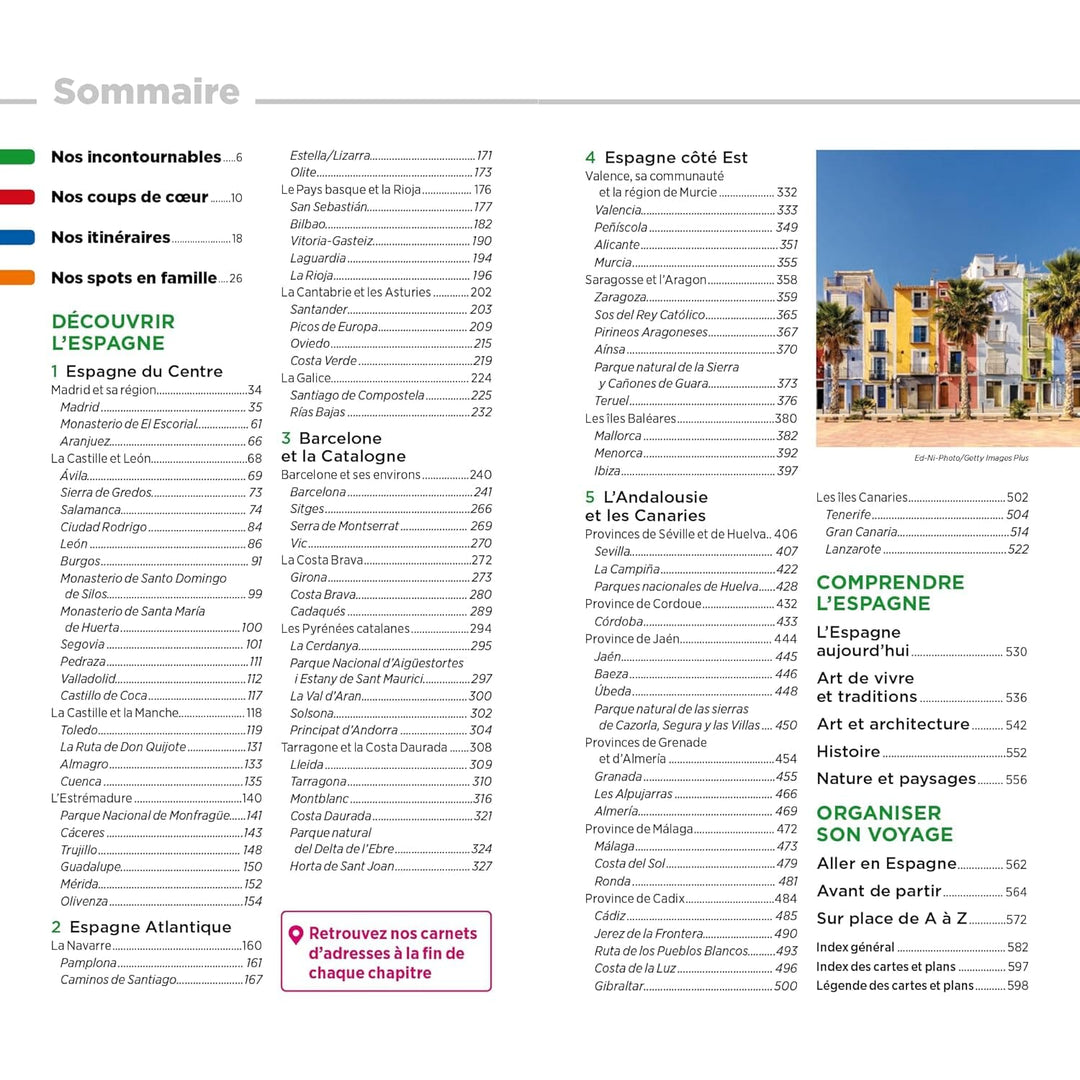Guide Vert - Espagne - Édition 2024 | Michelin guide de voyage Michelin 