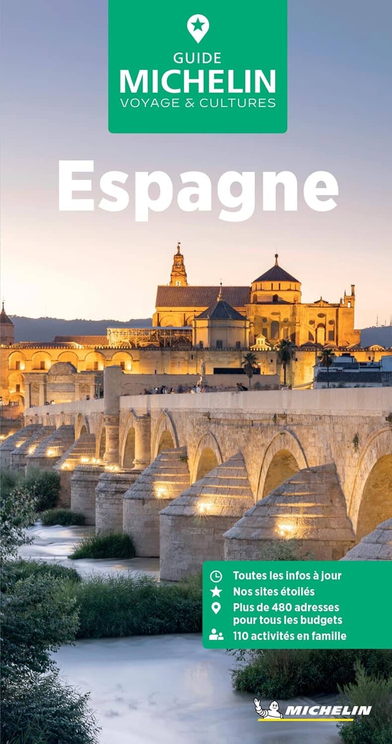 Guide Vert - Espagne - Édition 2024 | Michelin guide de voyage Michelin 