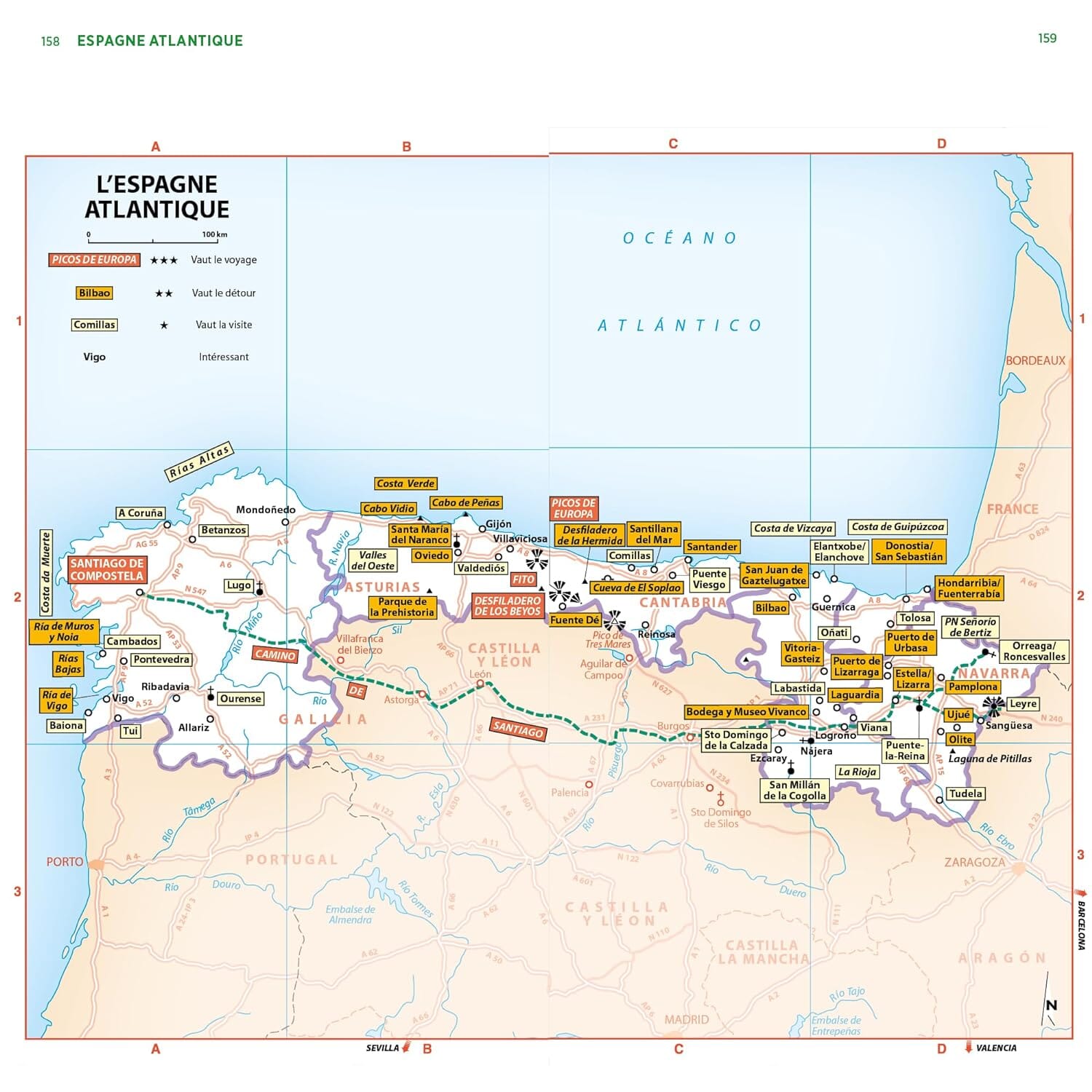 Guide Vert - Espagne - Édition 2024 | Michelin guide de voyage Michelin 