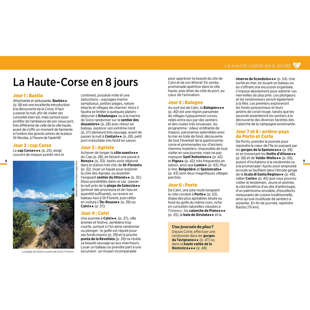 Guide Vert Expériences - Corse | Michelin guide petit format Michelin 