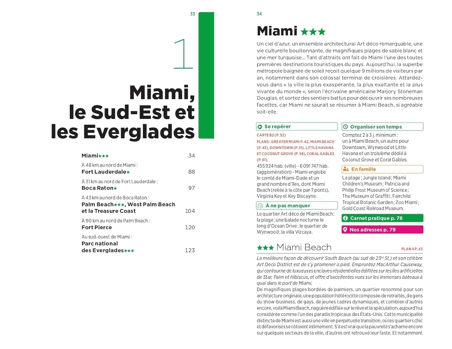 Guide Vert - Floride - Édition 2025 | Michelin guide de voyage Michelin 