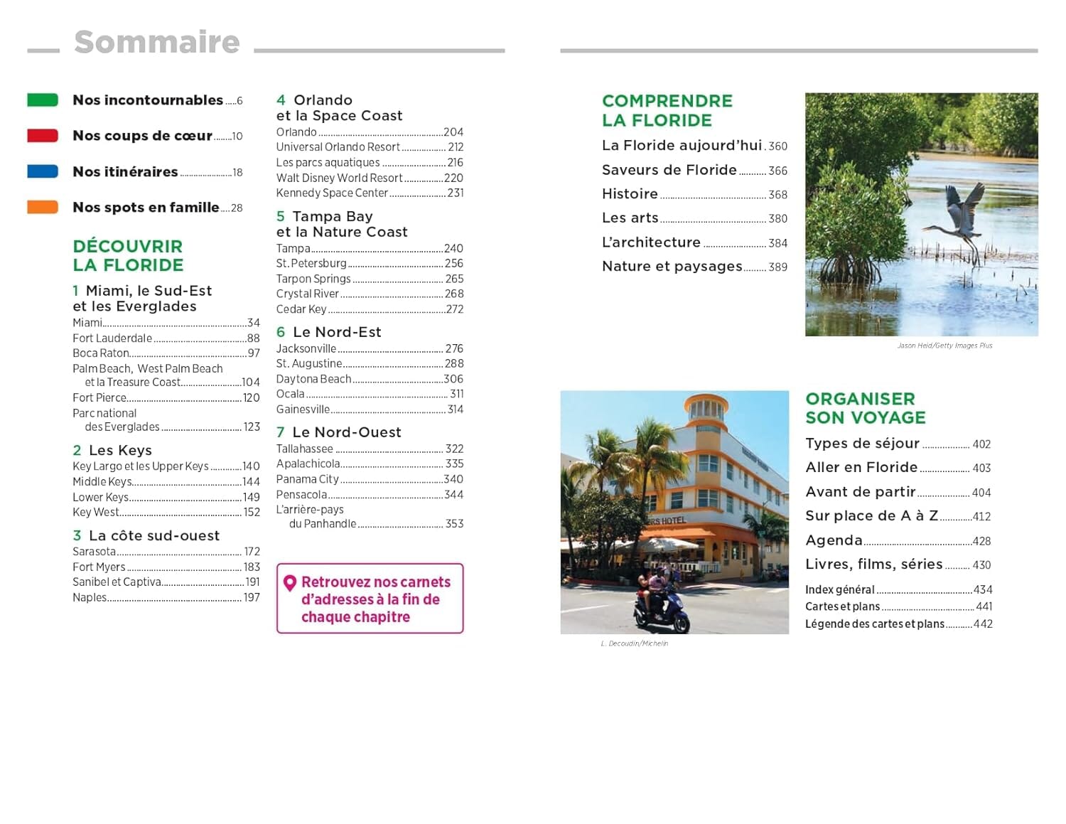 Guide Vert - Floride - Édition 2025 | Michelin guide de voyage Michelin 